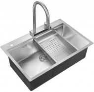 Кухонная мойка Milacio Denia 75 MC.77420 Нержавеющая сталь