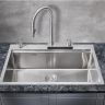 Кухонная мойка Milacio Denia 75 MC.77420 Нержавеющая сталь