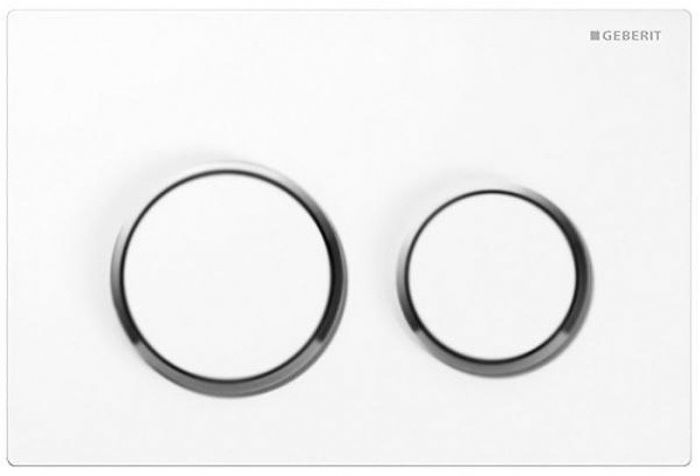 Клавиша смыва Geberit Omega 20 115.085.KJ.1 Белая