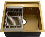 Кухонная мойка Fabia 50х50 50503Z Золото