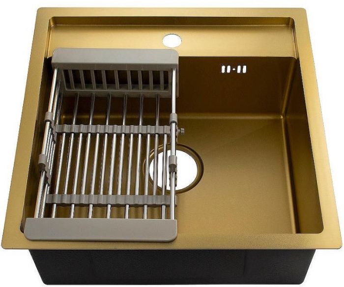 Кухонная мойка Fabia 50х50 50503Z Золото