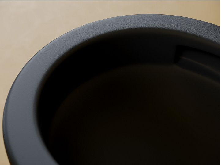 Подвесной унитаз CERAMICANOVA Metropol Торнадо безободковый CN4002TMB