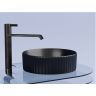 Умывальник CERAMICANOVA Element чаша накладная круглая 360 мм (цвет Чёрный Матовый) CN6057MB