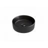 Умывальник CERAMICANOVA Element чаша накладная круглая 360 мм (цвет Чёрный Матовый) CN6057MB
