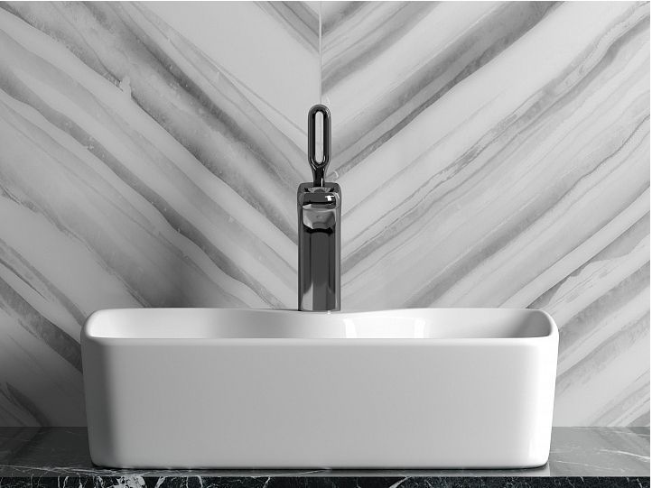 Умывальник CERAMICANOVA Element чаша накладная прямоугольная CN6033