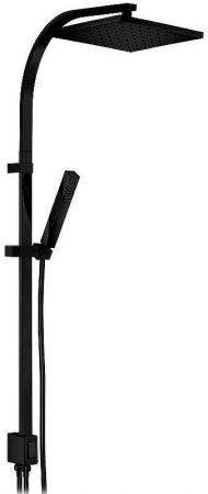 Душевая система E.C.A. Tiera 102158012C1EX Черная матовая