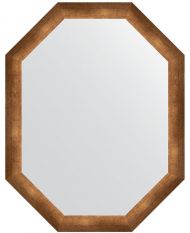 Зеркало Evoform Octagon 72х92 BY 7205 в багетной раме - Состаренная бронза 66