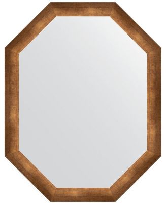 Зеркало Evoform Octagon 72х92 BY 7205 в багетной раме - Состаренная бронза 66