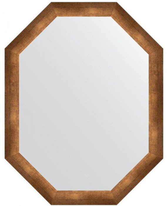 Зеркало Evoform Octagon 72х92 BY 7205 в багетной раме - Состаренная бронза 66