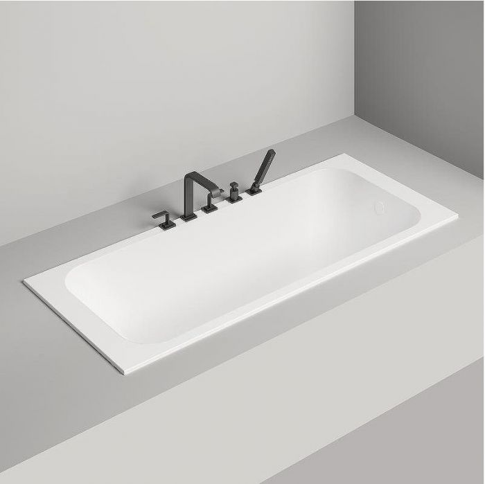 Ванна из искусственного камня Salini Orlanda 170х70 102011G Белая глянцевая