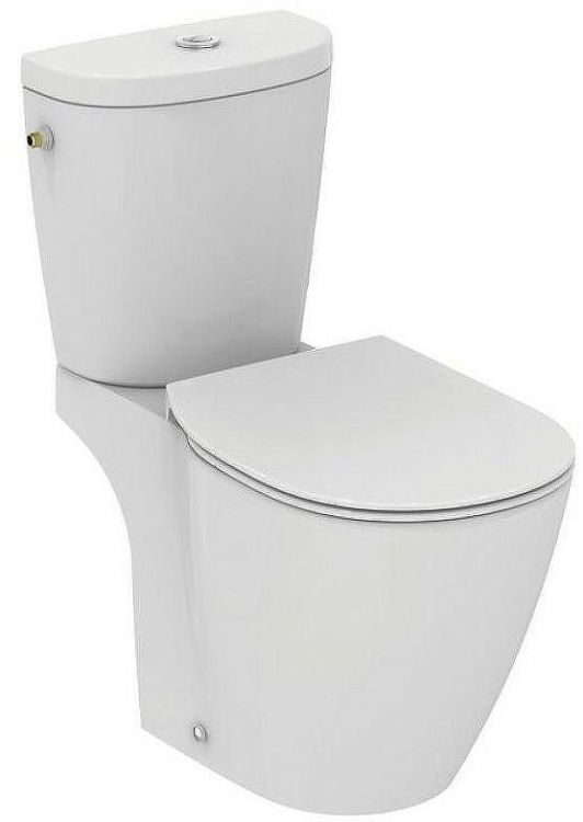 Унитаз компакт Ideal Standard Connect E803601 без бачка и сиденья Унитаз компакт Ideal Standard Connect E803601 без бачка и сиденья