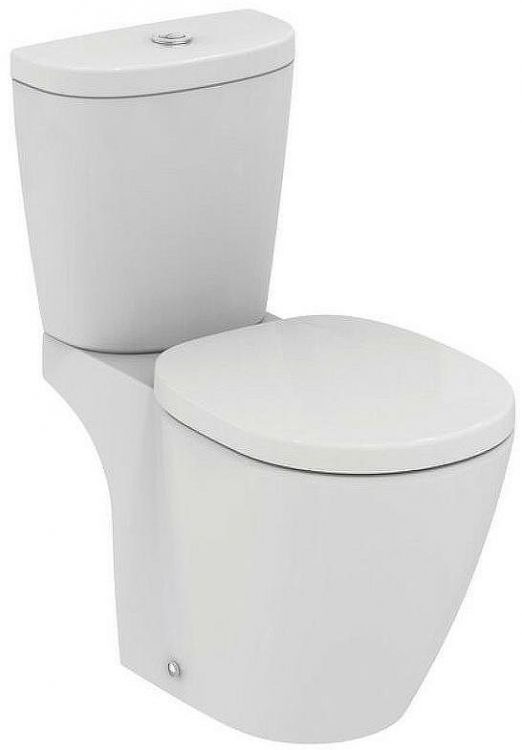 Унитаз компакт Ideal Standard Connect E803601 без бачка и сиденья Унитаз компакт Ideal Standard Connect E803601 без бачка и сиденья