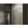 Душевая дверь Allen Brau Priority 140 3.31011.BA профиль Серебро брашированное стекло прозрачное