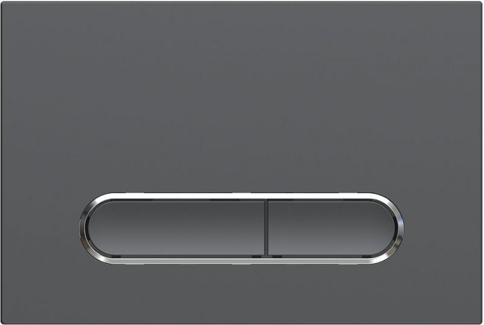 Клавиша смыва Boheme 667-GM цвет Оружейная сталь