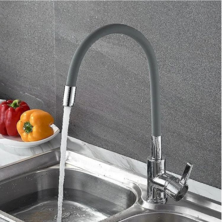 Смеситель для кухни Ledeme Rainbow 4898-9L Хром Серый Смеситель для кухни Ledeme Rainbow 4898-9L Хром Серый