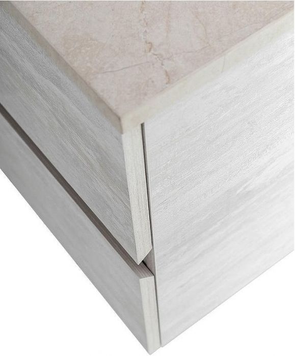 Тумба под раковину Cezares Molveno 46 100 MOLVENO 46-100-2C-SO-LB подвесная Legno Bianco