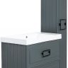 Тумба под раковину La Fenice Cubo 80 FNC-01-CUB-G-80-2 подвесная Серая матовая