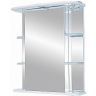 Зеркальный шкаф Misty Магнолия 55 L Э-Маг04055-01СвЛ с подсветкой Белый