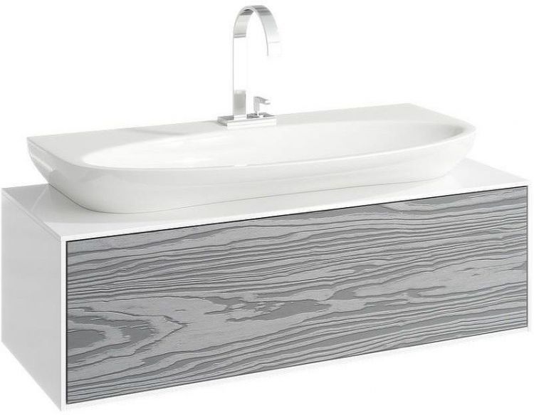 Тумба под раковину Aqwella 5 Stars Genesis 100 GEN0110MG подвесная Миллениум серый