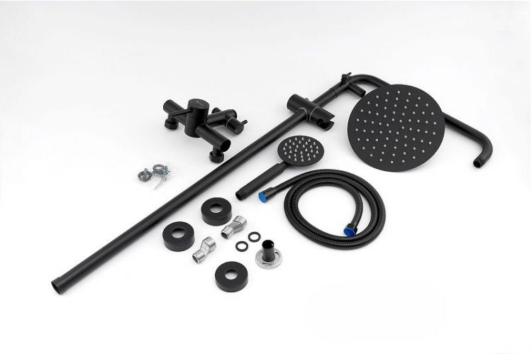 Душевая система Knotlor Streamline SS-06/2 цвет Матовая сталь Душевая система Knotlor Streamline SS-06/2 цвет Матовая сталь