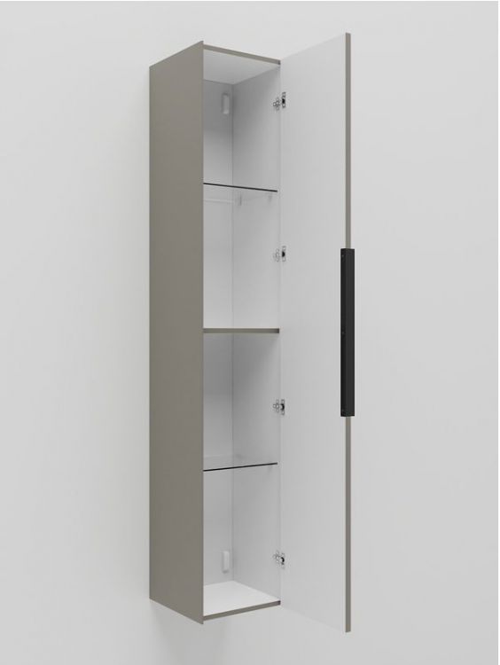 Шкаф пенал La Fenice Simpla 30 FNC-05-SIM-C-30 подвесной Бежевый матовый