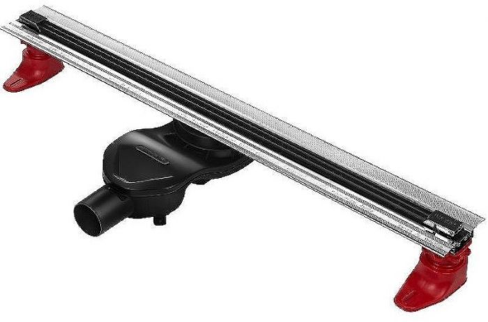 Душевой лоток Berges Super Slim 800 095154 с Черной матовой решеткой