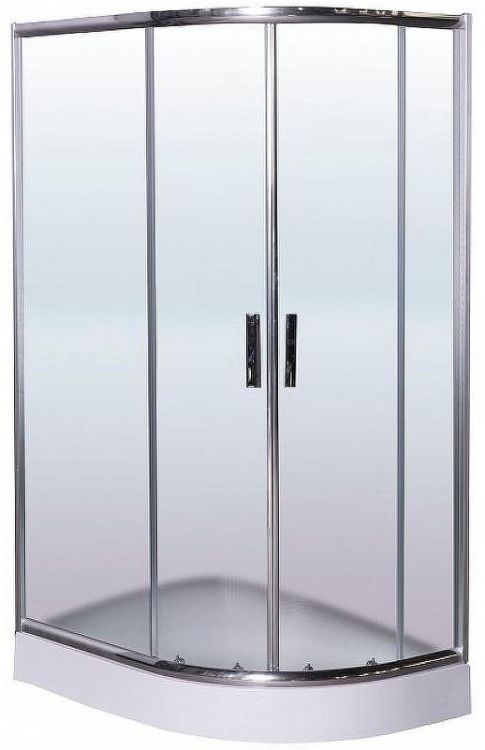 Душевой уголок Esbano ESR-8027A 120x80 L ESUGR8027AL профиль Хром стекло рифленое