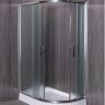Душевой уголок Esbano ESR-8027A 120x80 L ESUGR8027AL профиль Хром стекло рифленое