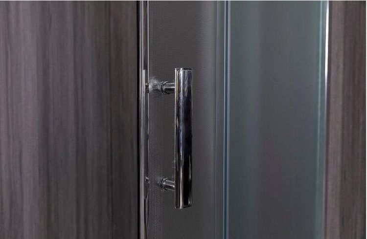 Душевой уголок Esbano ESR-8027A 120x80 L ESUGR8027AL профиль Хром стекло рифленое