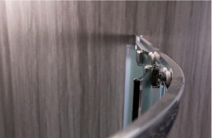 Душевой уголок Esbano ESR-8027A 120x80 L ESUGR8027AL профиль Хром стекло рифленое