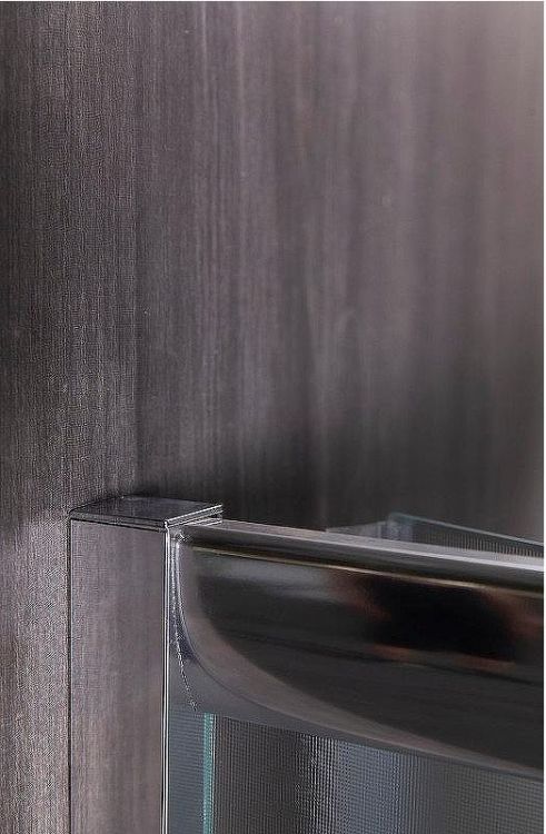 Душевой уголок Esbano ESR-8027A 120x80 L ESUGR8027AL профиль Хром стекло рифленое