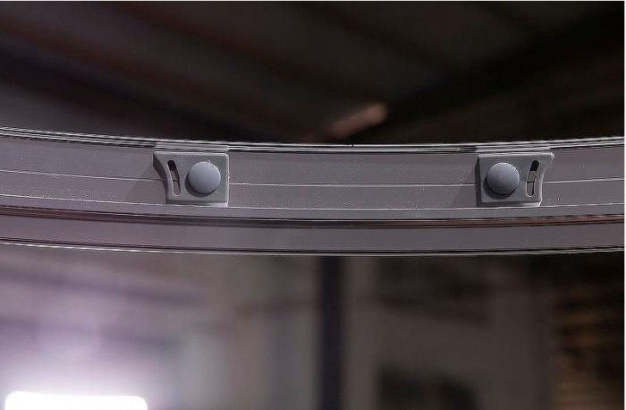 Душевой уголок Esbano ESR-8027A 120x80 L ESUGR8027AL профиль Хром стекло рифленое