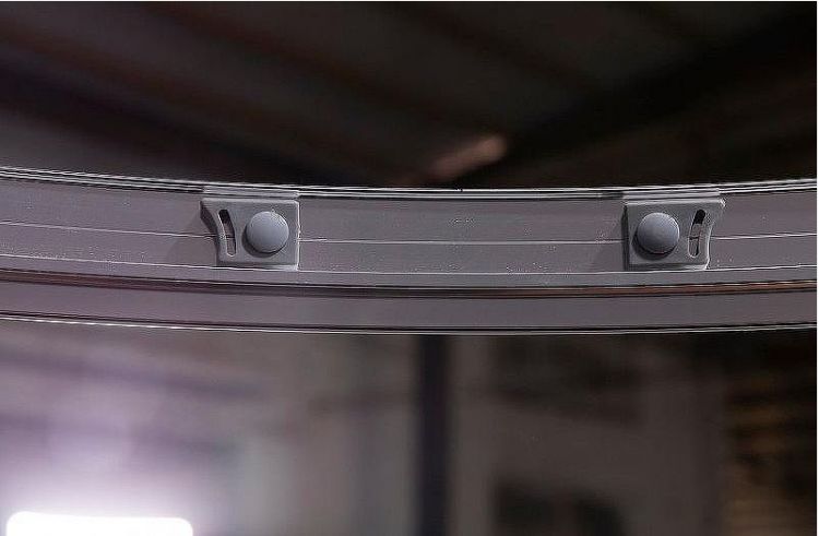 Душевой уголок Esbano ESR-8027A 120x80 L ESUGR8027AL профиль Хром стекло рифленое