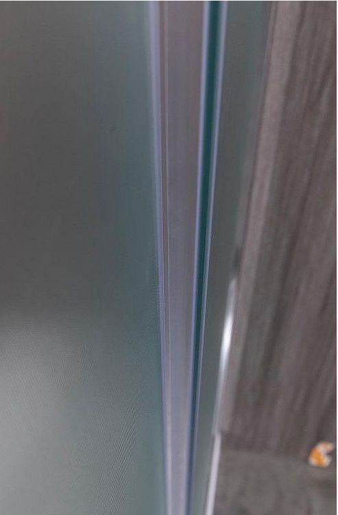 Душевой уголок Esbano ESR-8027A 120x80 L ESUGR8027AL профиль Хром стекло рифленое