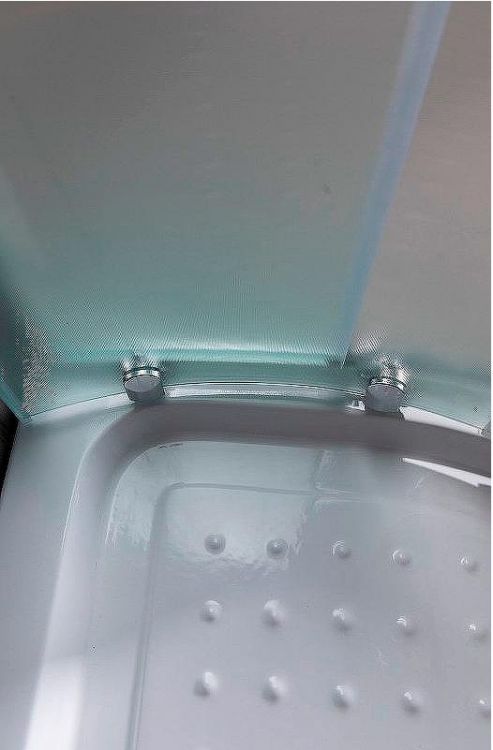 Душевой уголок Esbano ESR-8027A 120x80 L ESUGR8027AL профиль Хром стекло рифленое