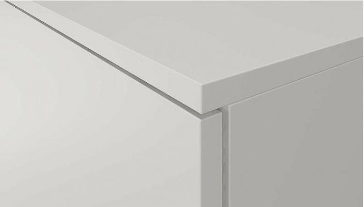 Комплект мебели для ванной STWORKI Ольборг 80 483333 подвесная Белая матовая Дуб французский