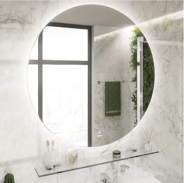 Комплект мебели для ванной STWORKI Ольборг 80 483333 подвесная Белая матовая Дуб французский