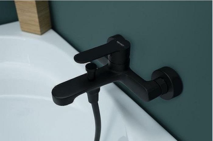 Смеситель для ванны Aquanet Passion AF300-20B 243295 Черный