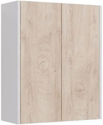 Подвесной шкаф Lemark Combi 60 LM03C60SH-dub Дуб кантри Белый глянец