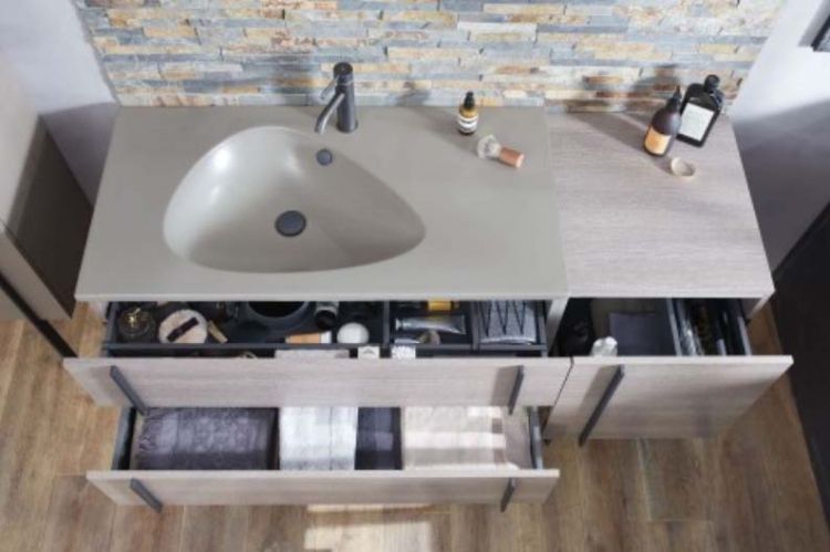 Раковина-столешница Jacob Delafon Nouvelle Vague EXAR112-00, 81x51 см