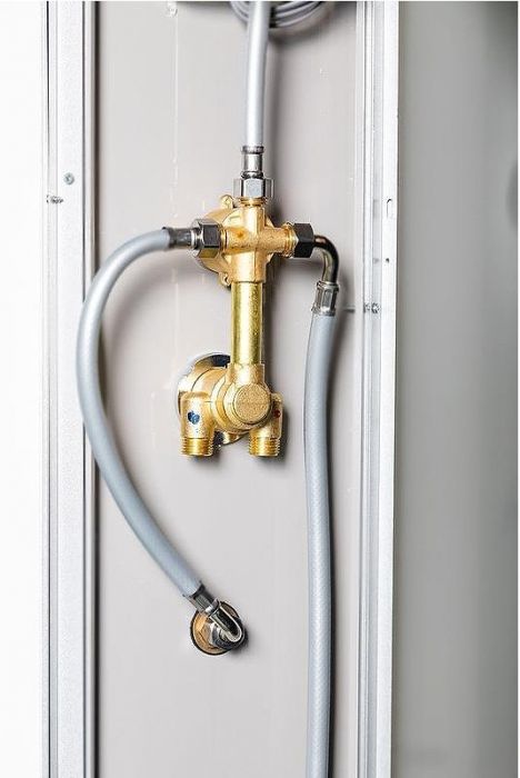 Душевая кабина WeltWasser WW500 Halle 802 80x80 10000003241 профиль Хром стекло прозрачное