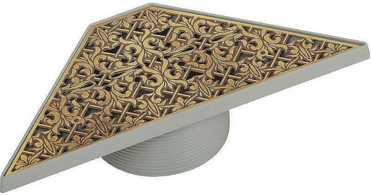 Душевой трап Migliore 300х125 24893 с решеткой Бронза Душевой трап Migliore 300х125 24893 с решеткой Бронза