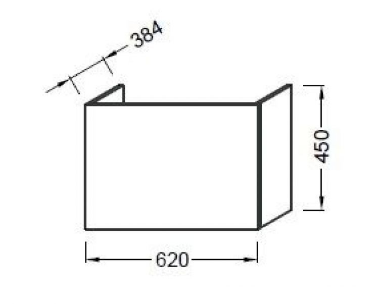 Тумба для ванной Odeon Up, цвет дуб шампань [EB886-E19]