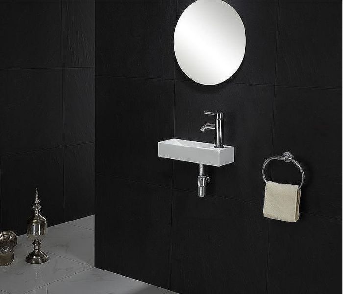 Раковина CeramaLux 38 9048FL Белая