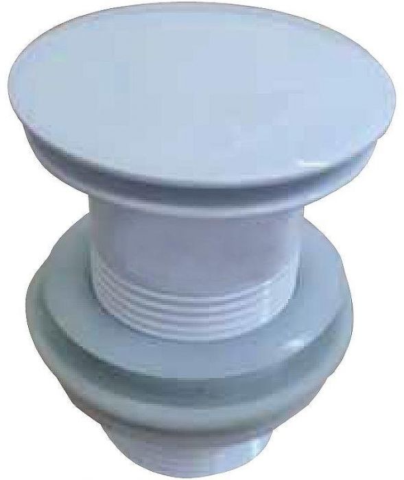 Донный клапан CeramaLux RD002GW click-clack Белый глянцевый