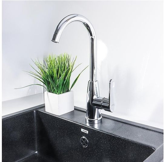 Смеситель для кухни Ekko E40057 цвет Хром