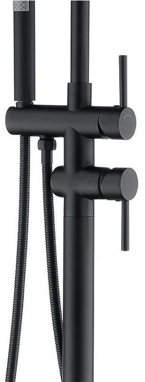 Смеситель для ванны Grocenberg GB900BL Черный матовый Смеситель для ванны Grocenberg GB900BL Черный матовый