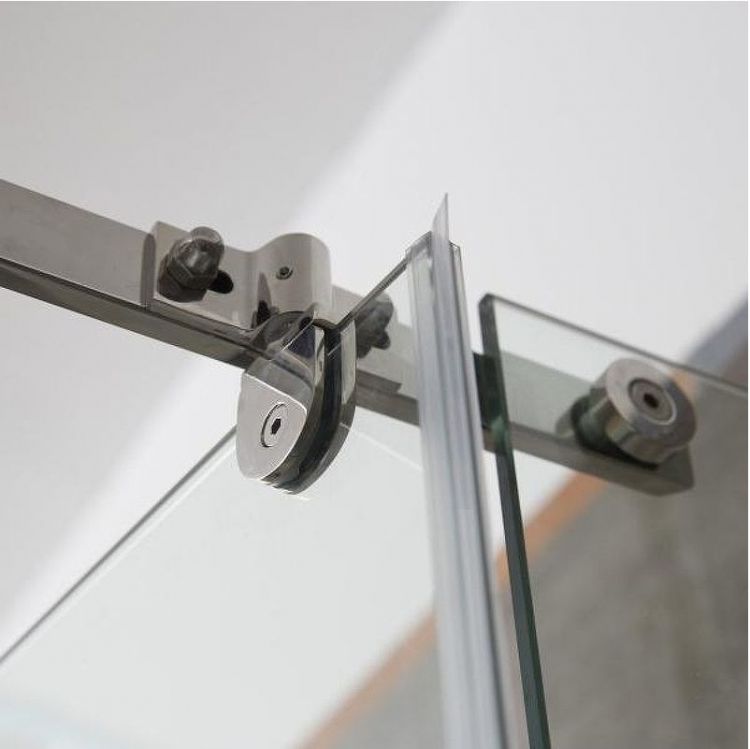 Душевой уголок Alex Baitler 90х90 AB214-90 профиль Хром стекло прозрачное Душевой уголок Alex Baitler 90х90 AB214-90 профиль Хром стекло прозрачное