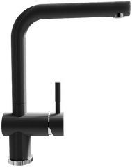 Смеситель для кухни Ulgran Steel US-022-003 цвет Вороненая сталь