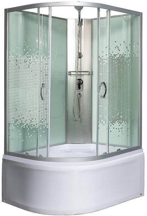 Душевая кабина Мономах Б/К 100x80x44 МЗ R 10000005830 без гидромассажа